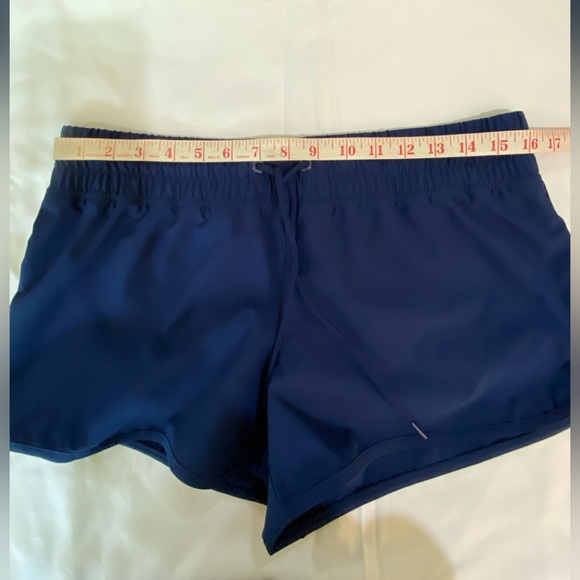 Lands' End Navy Swim Cover Up Board Shorts 3" Inseam size 8 - Picture 6 of 8